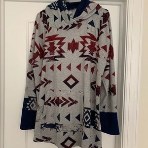 Lularoe Amber Hoodie Size 2XL